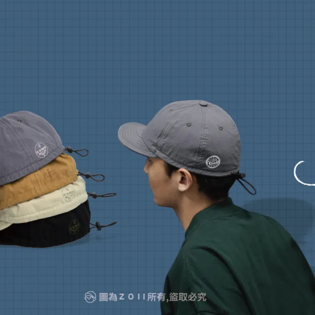 【ZOII 佐壹】日系街頭抽繩老帽(工裝 日系 街頭 老帽 鴨舌帽 棒球帽 #102032)