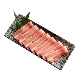 【凱文肉舖】美淇食品台灣黑豬五花燒烤片_3盒(200g/盒±9g)