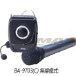 BSD背掛式多功能有線無線擴音機-BA-9703