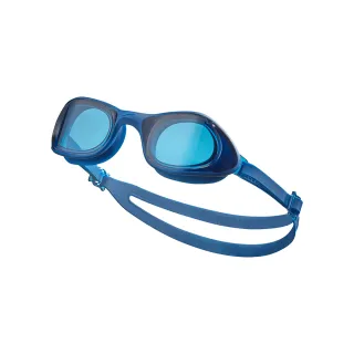【NIKE 耐吉】SWIM 成人 泳鏡 超廣角 EXPANSE 藍 NESSB161-400