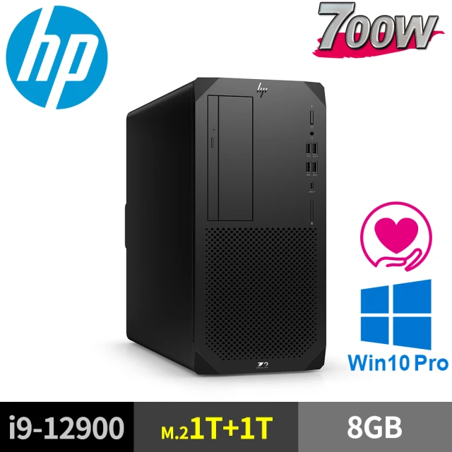 HP 惠普 i9工作站(Z2 G9 Tower/i9-12900/8G/1TB SSD+1TB HDD/W10P)