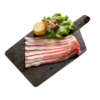 【凱文肉舖】美淇食品-台灣黑豬五花火鍋片_8盒(200g/盒±9g)