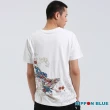 【BLUE WAY】男裝 金標網路限定因幡白兔 短袖 上衣-日本藍