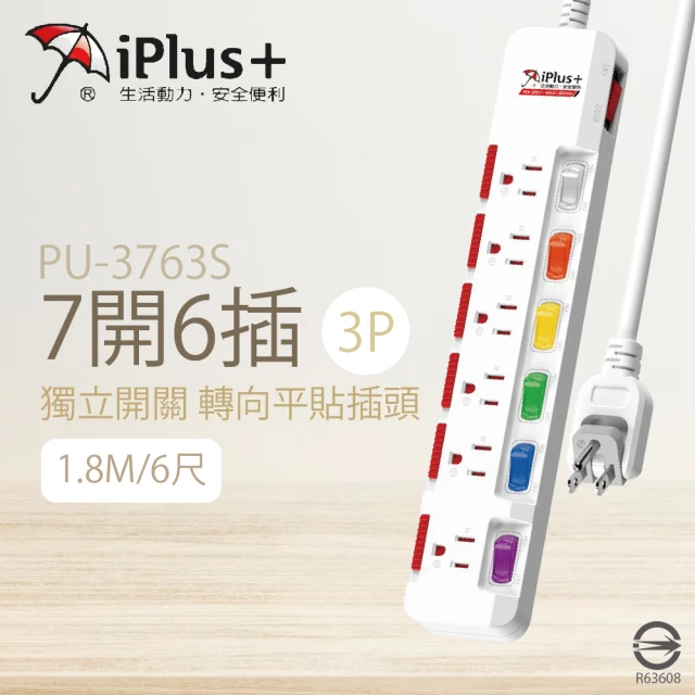 iPlus+ 保護傘 2入組 台灣製 PU-3765 6尺 