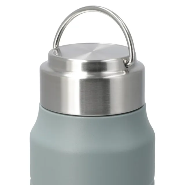 【NITORI 宜得利家居】手提不鏽鋼保溫瓶 700mL GR CA02(不鏽鋼保溫瓶 保溫瓶)