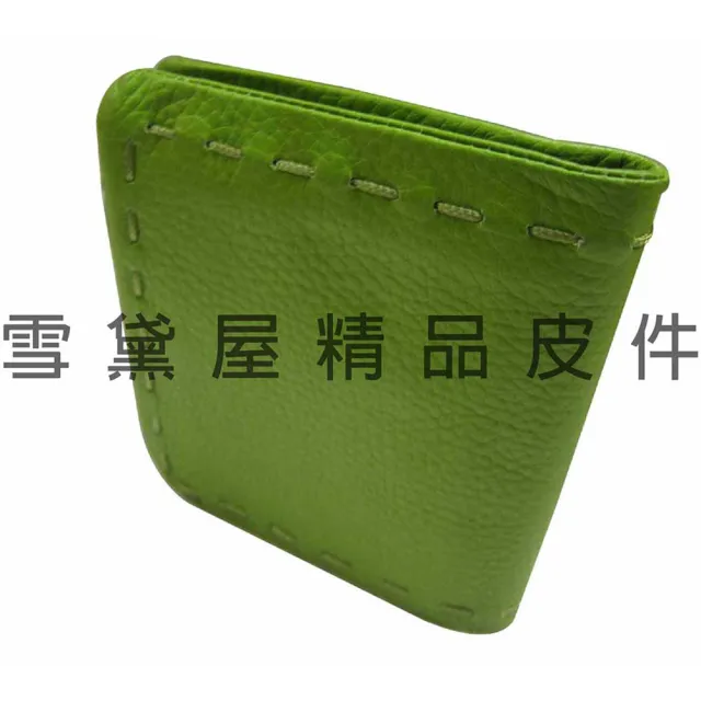 【SNOW.bagshop】雙11  短夾中性復古皮夾暗釦(二折式主袋100%進口軟質牛皮革輕巧大方 