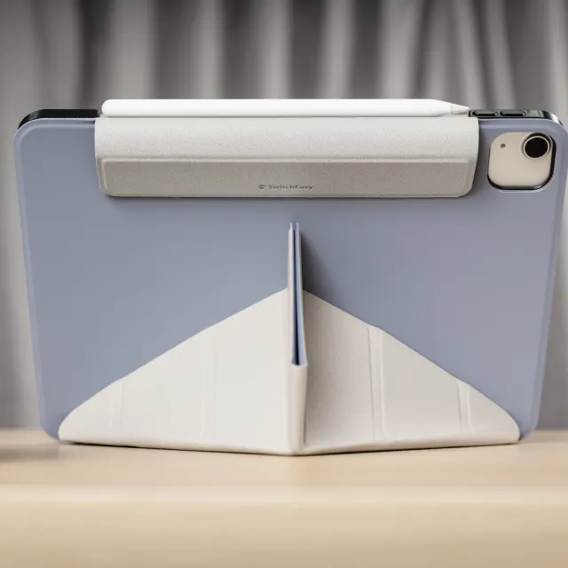 【SwitchEasy 魚骨牌】2024 iPad Air 13吋 Origami 多角度支架保護套(支援2022 Pro 12.9)