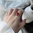 【KT DADA】925 純銀戒指 瑪瑙戒指 可調式戒指 復古戒指 婚禮小物 女友禮物 女生禮物 母親節禮物 戒指