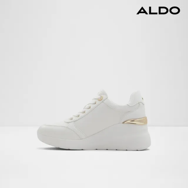 【ALDO】GRADSKIY-潮流復古增高鞋-女鞋(白色)