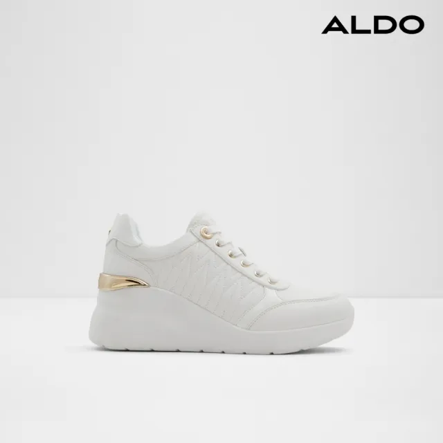 【ALDO】GRADSKIY-潮流復古增高鞋-女鞋(白色)