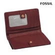 【FOSSIL 官方旗艦館】Liza 真皮短夾-紅木色 SL8295631