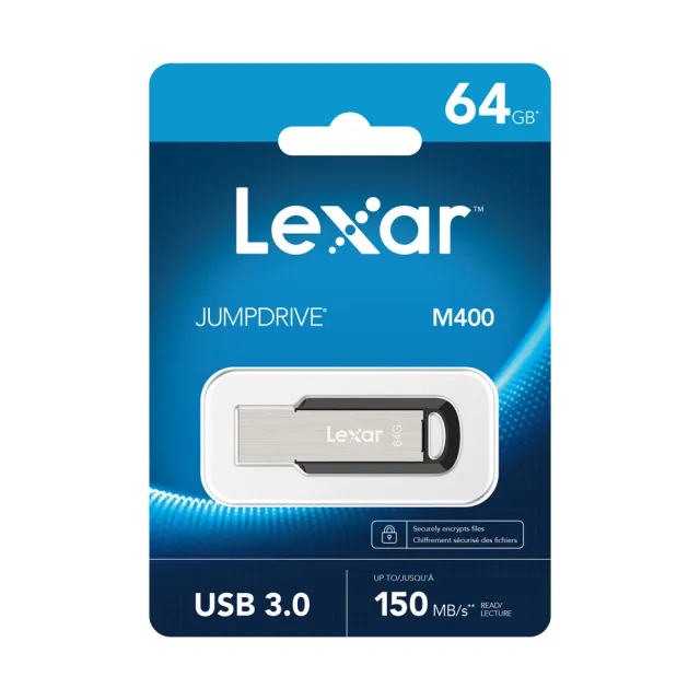 【Lexar 雷克沙】M400 64GB USB 3.0 隨身碟