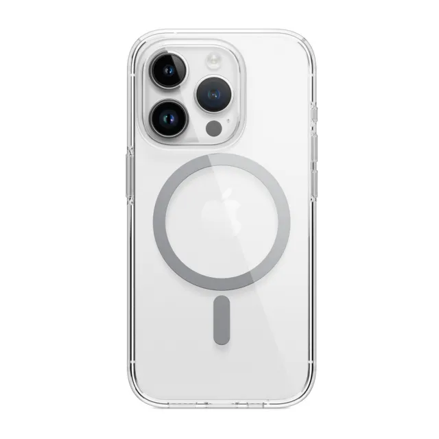 【Elago】iPhone 15 Pro 6.1吋 Hybrid全覆式透明MagSafe相容手機殼