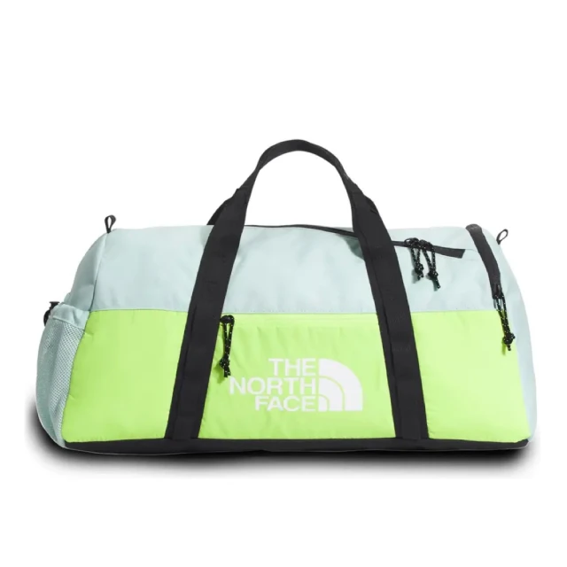 The North Face TNF Bozer Duffel 北臉 藍綠 螢光綠 北面 防潑水 防撕裂 登山 手提 肩背 行李袋 旅行袋