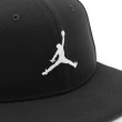 【NIKE 耐吉】帽子 Jordan 男女款 黑 白 刺繡LOGO Evolution 可調式 棒球帽 喬丹 飛人(FD5183-010)