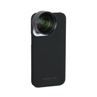 【SANDMARC】《 升級版 》12X 100mm HD手機微距鏡頭(含夾具 及 iPhone14Pro 背蓋)