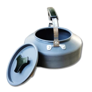 【May Shop】野營鋁合金1.1L咖啡壺便攜開水壺(兩入一組)
