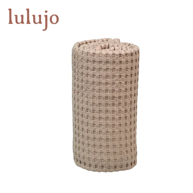 【lulujo】透氣華夫格鬆餅格紋毯(多色可選)