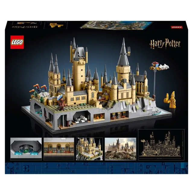 【LEGO 樂高】76419 哈利波特系列 霍格華茲城堡和土地 Hogwarts(魔法 模型 擺設)