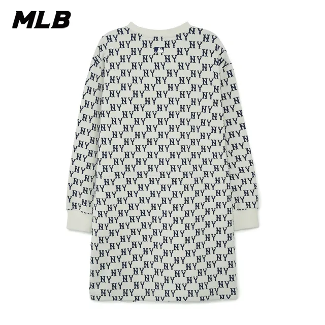 【MLB】連身裙 長版上衣 MONOGRAM系列 紐約洋基隊(3FOPM0134-50CRD)