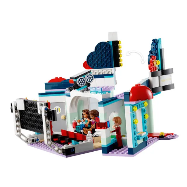 【LEGO 樂高】Friends 姊妹淘系列 - 心湖城電影院(41448)