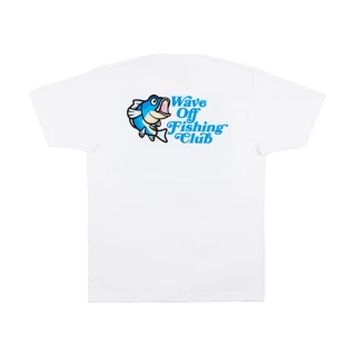【WAVE OFF】FISHING CLUB T恤-白 共4色(現貨商品 618前哨戰  上衣  短袖上衣 短袖T恤)