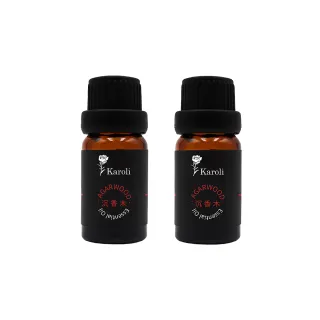 【Karoli 卡蘿萊】沉香精油 2入組(10ml)