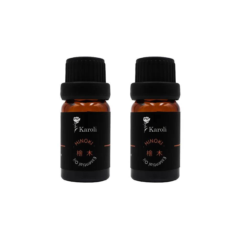 【Karoli 卡蘿萊】檜木精油 2入組(10ml)