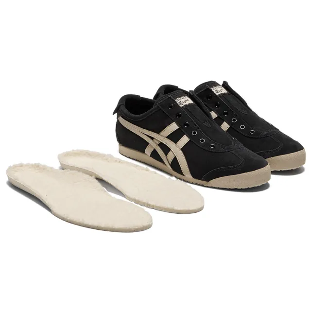 【Onitsuka Tiger】鬼塚虎 MEXICO 66 SLIP-ON無鞋帶款 休閒鞋 (1183C157-001)