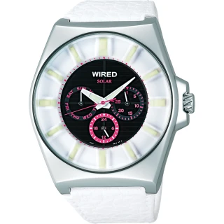 【WIRED】Solar 太陽能日曆手錶-42mm(V14J-X005Z  AUB035X)