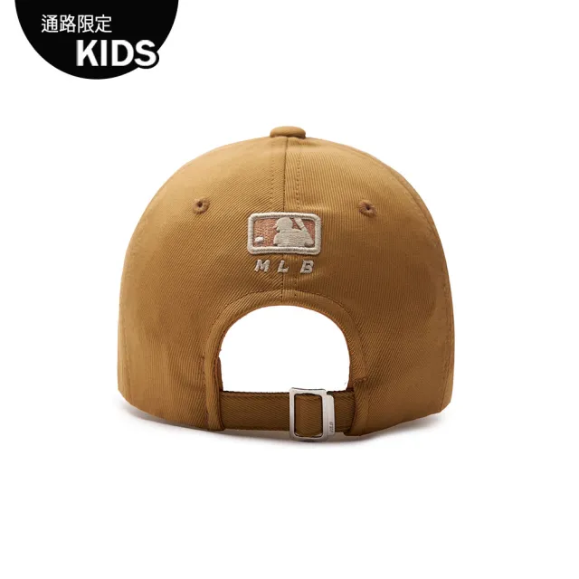 【MLB】童裝 可調式棒球帽 童帽 Green Play系列 波士頓紅襪隊(7ACPE033N-43CAS)