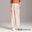 【KERAIA 克萊亞】戀戀莓果奶泡寬鬆時尚休閒褲(兩色;M-XL)