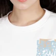 【LE COQ SPORTIF 公雞】休閒潮流圓領T恤 女款-梔子米色-LWS22209