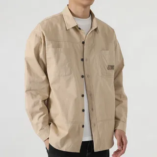 【B+ 大尺碼專家】現貨-大尺碼-純棉 工裝 重磅襯衫 外套(0202106)