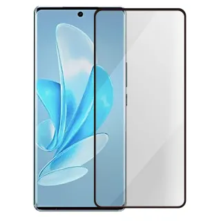 【Metal-Slim】Vivo V29 5G 9H滿版曲面鋼化玻璃保護貼