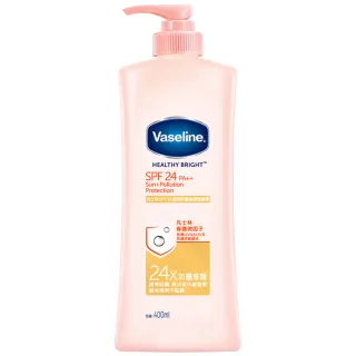 【Vaseline 凡士林】凡士林SPF24透亮防曬修護潤膚露*3入 防曬組