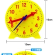 【工具達人】時鐘模型 認識時間 教學小時鐘 時鐘教具 三針連動 學習時間 模型時鐘 認知玩具(190-CTA324)