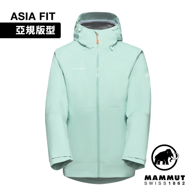 Mammut 長毛象 Convey Tour HS Hooded Jacket AF GTX防水連帽外套 女款 薄荷綠 #1010-28801