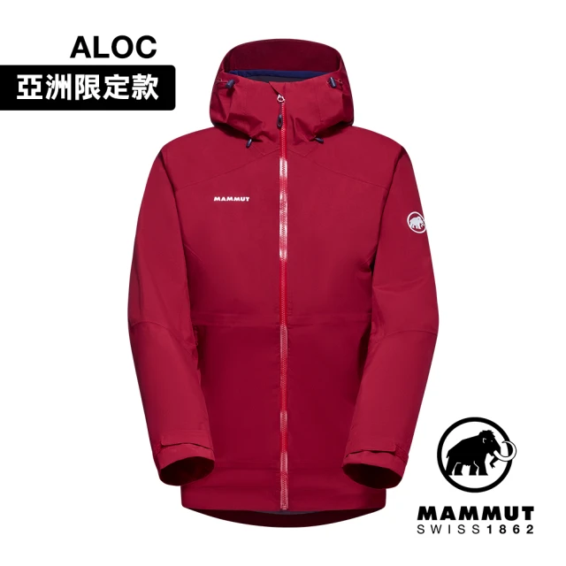 Mammut 長毛象 Convey Tour HS Hooded Jacket AF GTX防水連帽外套 女款 緋紅/黑 #1010-28801