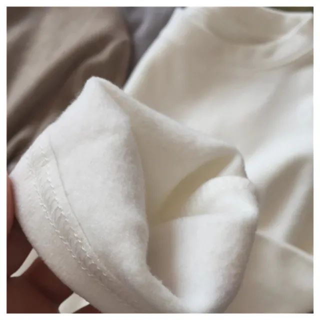 【AKARA】中大服飾 女裝 迎秋打底衫刷毛長袖T恤圓領上衣 4色 M-2XL 預購