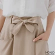 【MO-BO】氣質款口袋綁帶長裙