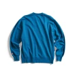【EDWIN】男裝 露營系列 森林LOGO寬版厚長袖T恤(土耳其藍)