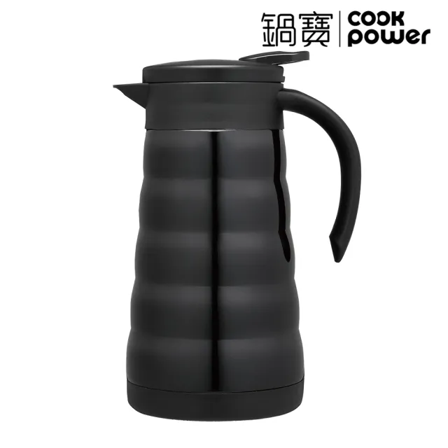 【CookPower 鍋寶】超真空保溫壺820ml(2色選)(保溫杯 保溫瓶)