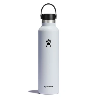 【Hydro Flask】24oz/709ml 標準口提環保溫杯(經典白)(保溫瓶)