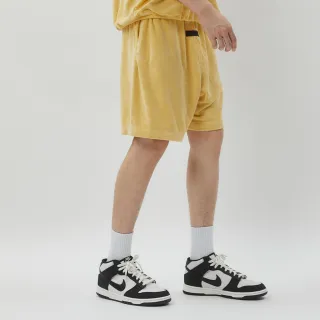 【Essentials】FOG Shorts 男款 女款 黃色 抽繩 運動 復古 休閒 短褲 160BT224092F