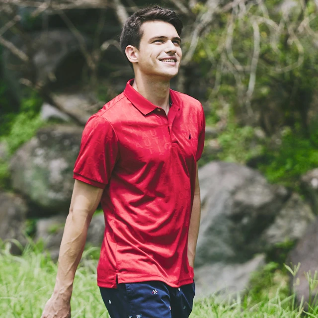 NAUTICA 男裝 Miami Vice聯名款LOGO短袖