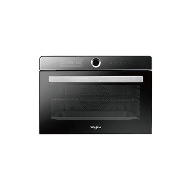 【Whirlpool 惠而浦】超值組合 WSO322EB 32公升獨立式蒸烤箱+ SAMPO 16吋微電腦遙控DC節能風扇