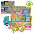 【Playful Toys 頑玩具】家家酒玩具餐車(廚房玩具 公主玩具 娃娃屋玩具 兒童禮物)