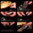【Loxx】E-VIC 黃銅雕花-電吉他貝斯款-快速安全肩帶扣 Standard Strap Lock(輕巧快速荷重100公斤)