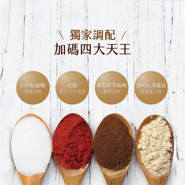 【FIT 怡天然】威久博士堅果素PLUS450gx1罐(濃縮乳清蛋白/紅麴添加)